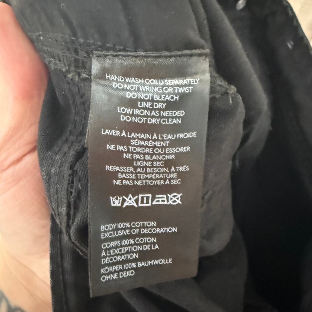 Urban Outfitters Montana Crystal Embellished Pants Black Size 2 Silence + Noise - Picture 7 of 8